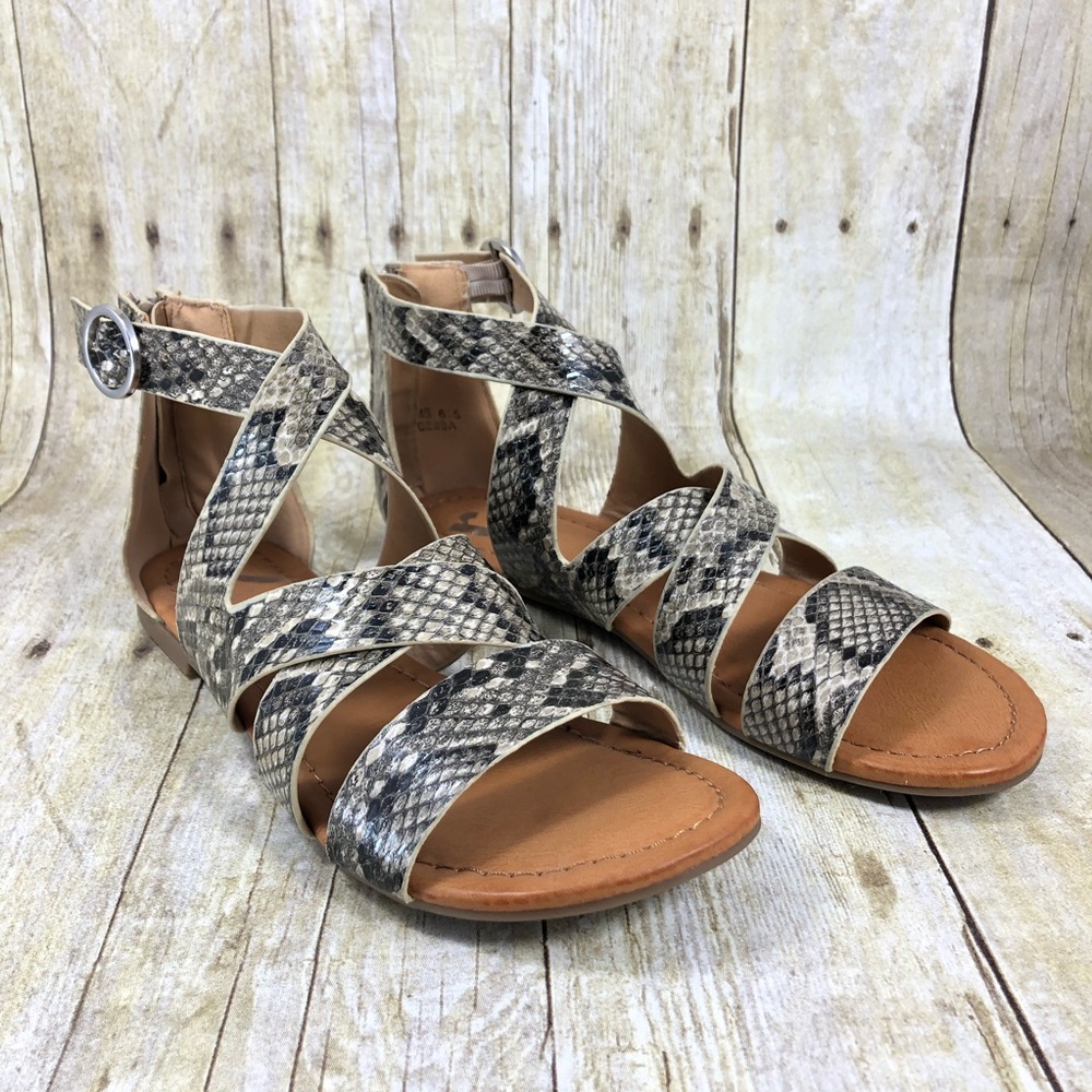 NEW Snake print gladiator